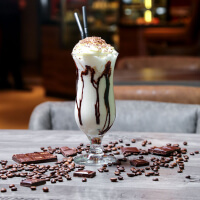 Barista Pouring Syrup